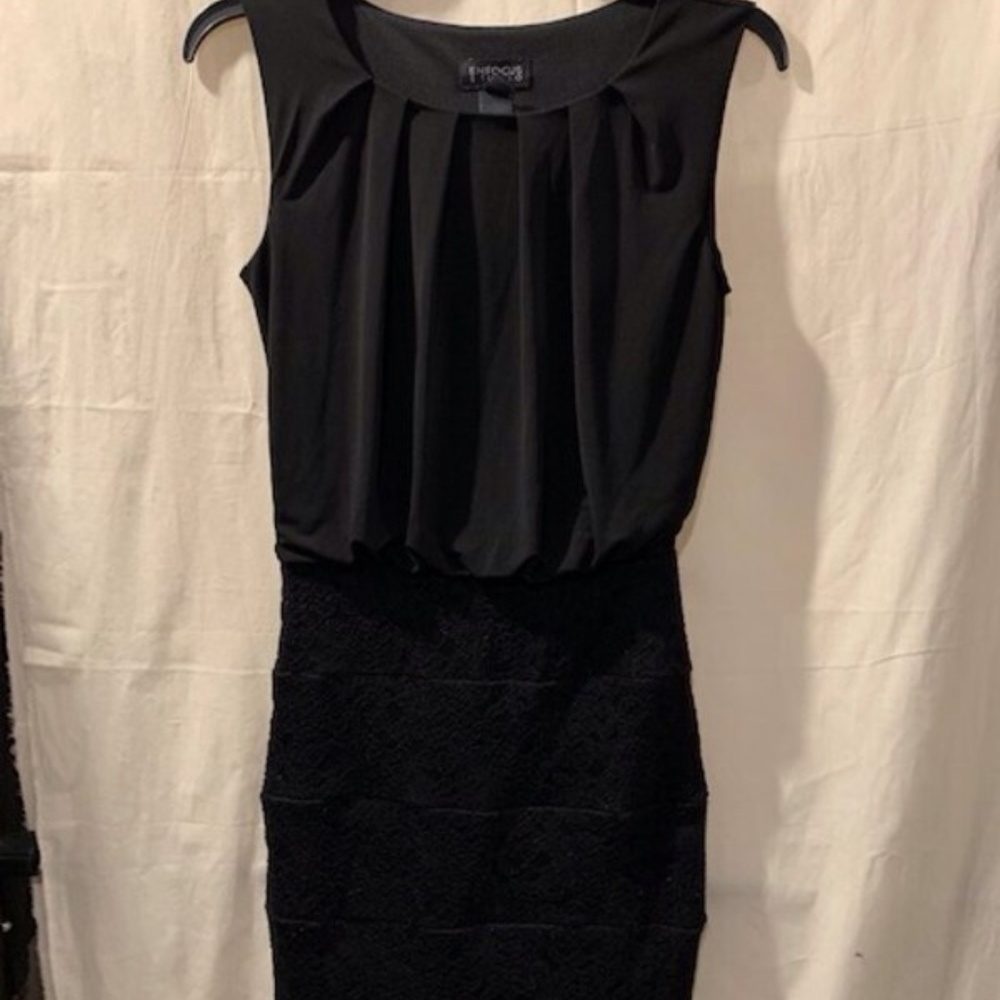 EnFocus Studio Black Sleeveless Dress BodyCon 4